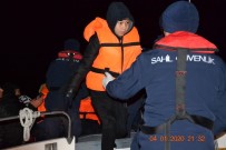 KUZEY EGE - Ayvalık'ta 41 Göçmen Yakalandı