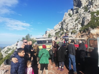 Arap Turistler Marmaris'in Dağlarını Gezdiler