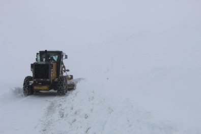 Bingöl'de Karla Kapanan 170 Köy Yolu Açıldı, 10'Unda Çalışma Sürüyor
