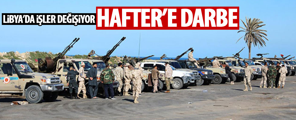 Hafter'e Libya'da darbe!