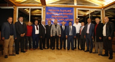 Muhtarlar Dernek Başkanları Döşemealtı'nda Bir Araya Geldi