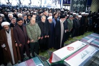 İRAN CUMHURBAŞKANı - Tahran'da Süleymani için cenaze töreni