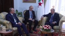 DIŞİŞLERİ BAKANI - Bakan Çavuşoğlu Cezayir Cumhurbaşkanı Tebboune İle Görüştü