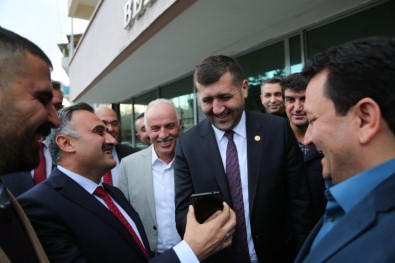 Baki Ersoy'dan Başkan Cabbar'a Ziyaret