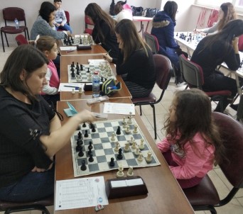 Bilecik'te Kadınlar İl Birinciliği Satranç Turnuvası Yapıldı
