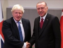 BORİS JOHNSON - Cumhurbaşkanı Erdoğan, İngiltere Başbakanı Johnson ile görüştü