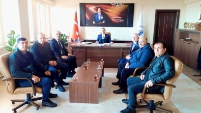 DATÜB Genel Sekreteri Uçar, Erzincan'da Görüşmeler Yaptı