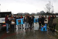 SOKAK HAYVANI - Duyarlı Öğrenciler Kış Günlerinde Sokak Hayvanlarını Unutmadı