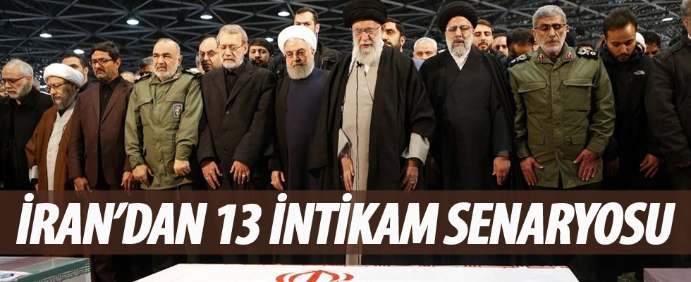 İran 13 intikam senaryosu üzerinde çalışıyor
