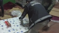 Uyuşturucu Ararken Kaçak Sigara Bulundu