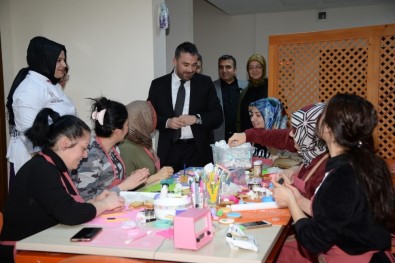 Başkan Çetin'den Hanım Evlerine Ziyaret