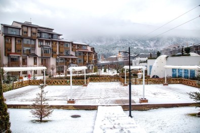 Bolu'nun Önemli Turizm Merkezi Beyaza Büründü