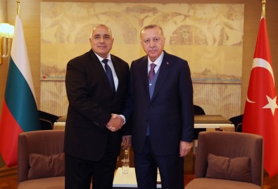 Cumhurbaşkanı Erdoğan, Bulgaristan Başbakanı Borisov'u Kabul Etti