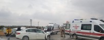 Gaziantep-Şanlıurfa Kara Yolunda Trafik Kazası Açıklaması 7 Yaralı