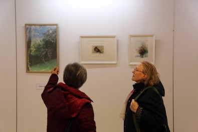 İki Akademili Sanatçının Anısına Maltepe'de Resim Sergisi Açıldı