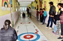 UMURLU - Kocagürlü Öğrenciler Floor Curling'le Tanıştı