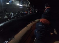 SAHİL GÜVENLİK - Kuşadası'nda 48 Düzensiz Göçmen Yakalandı