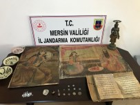 İL JANDARMA KOMUTANLIĞI - Mersin'de Tarihi Eser Operasyonu Açıklaması 2 Gözaltı