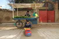 ALZHEIMER - Pazarda 4 Yaşındaki Çocuğuyla Sebze Satarak Geçimini Sağlıyor