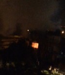 RİZE BELEDİYESİ - Rize'de Metruk Binada Yangın Çıktı