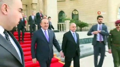 Bakan Çavuşoğlu, Iraklı Mevkidaşı El Hekim İle Görüştü