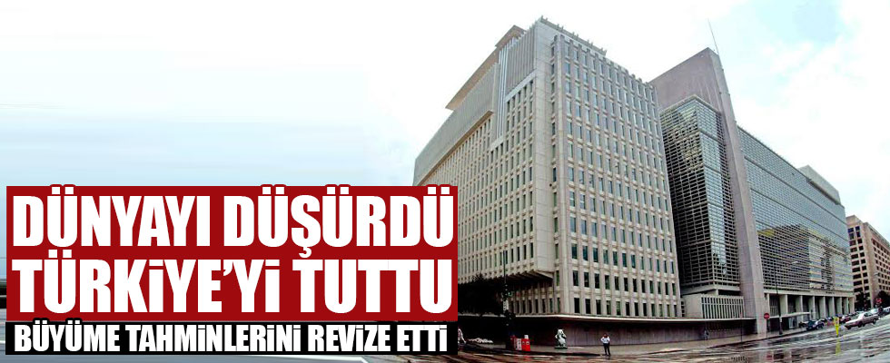 Dünya Bankası küresel büyüme tahminlerini düşürdü