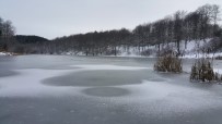 GÖKTEPE - Göktepe Göleti Buz Tutu