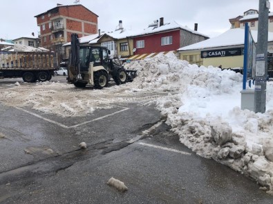 Hüyük'te Kar Seferberliği