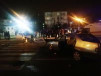 Kayseri'de 2 Araç Kavşakta Çarpıştı Açıklaması 4 Yaralı