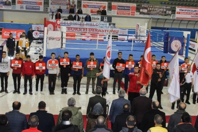 'Liseler Arası Türkiye Boks Şampiyonası' Erzurum'da Başladı
