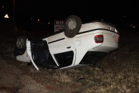 ALPARSLAN TÜRKEŞ - Takla Atan Otomobil Ters Devrildi Açıklaması 2 Yaralı