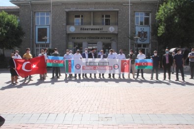 Elazığ'dan Azerbaycan'a Destek