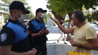 Maske Takmadığı İçin Ceza Yedi, Polislere 'İyi Maaşınız Çıktı' Dedi