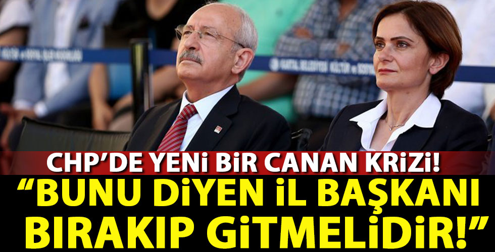 CHP'de Kaftancıoğlu krizi yeniden alevlendi!