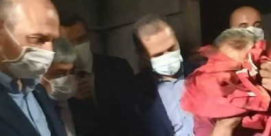 Bakan Soylu'ya anlattı! Yangında sadece Türk bayrağı yanmadı