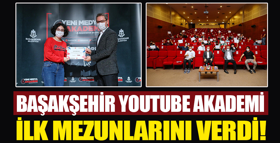 Başakşehir Youtube Akademi ilk mezunlarını verdi!