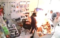 SUUDI ARABISTAN - Cep telefonu bataryası bomba gibi patladı