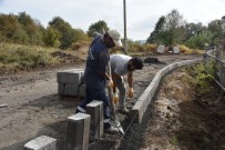 İzmit Belediyesi'nden Sapakpınar'da Parke Çalışması