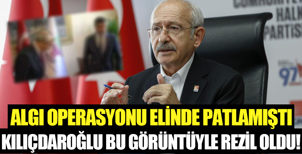 Kılıçdaroğlu'nun o görüntüsü gündem oldu!