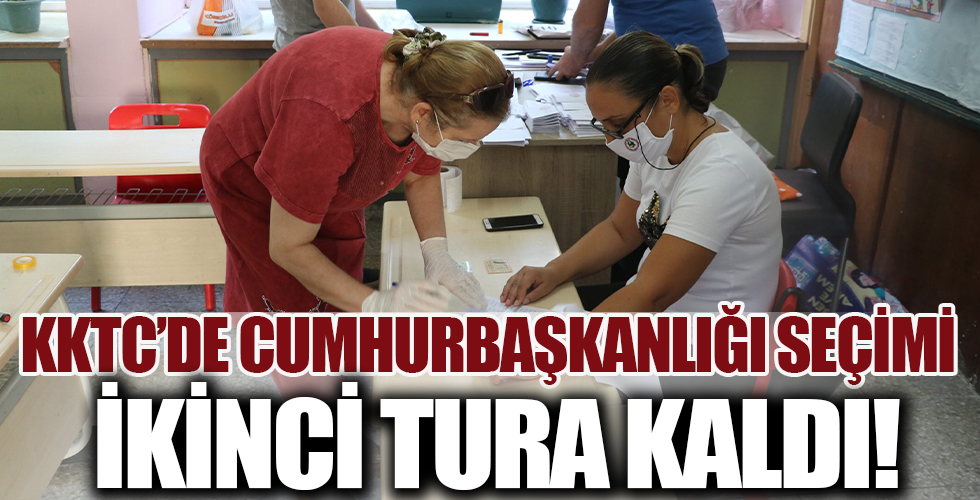 KKTC'de Cumhurbaşkanlığı seçimi 2. tura kaldı