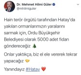 Ordu'dan Hatay'a Anlamlı Yardım