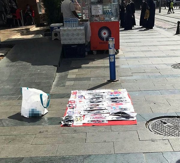 Seyyar dehşet! Kadın zabıta neye uğradığını şaşırdı!