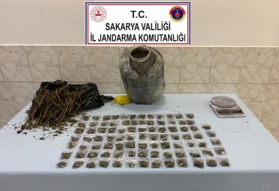 Mezarlık İçine 1 Kilo 900 Gram Esrar Gizlemişler