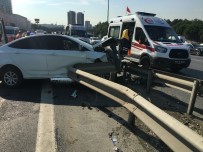 TEM'de Kaza Açıklaması 2'Si Polis 5 Yaralı