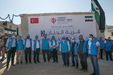 Türkiye Diyanet Vakfından Suriyeli Savaş Mağdurlarına 'İyilik Konutu'