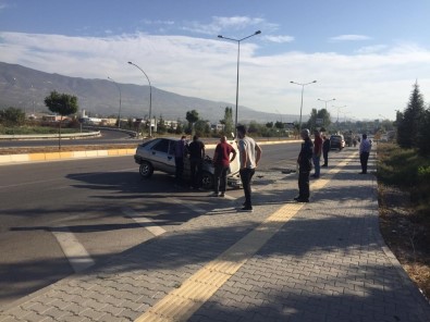 Baba İle Oğlunu Kaza Ayırdı