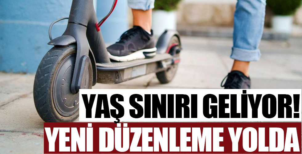 e-Scooter'lara yeni düzenleme! 15 yaşından küçükler kullanamayacak