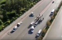 Gaziantep'te Drone Destekli Asayiş Uygulaması Yapıldı