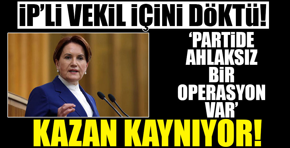 İP'li vekilden zehir zemberek açıklamalar!