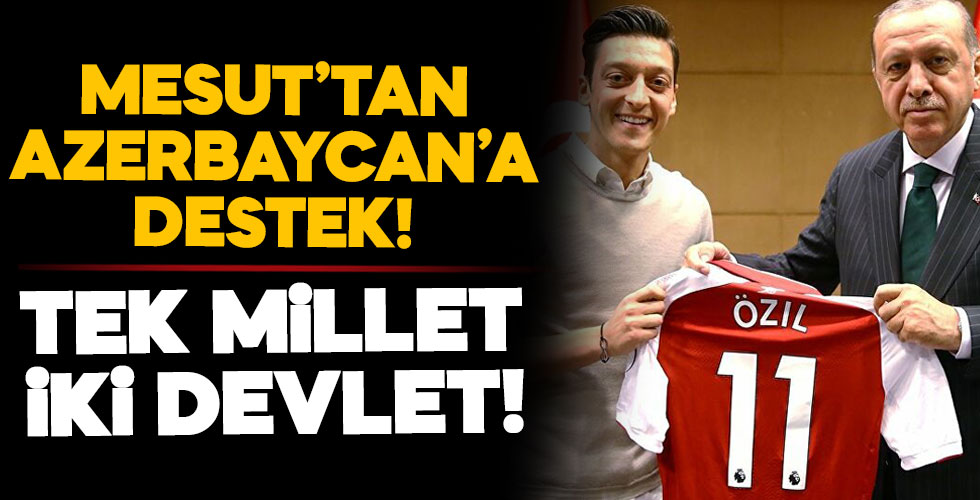 Mesut Özil'den Azerbaycan paylaşımı!